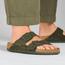 Birkenstock Arizona Suede Thyme Regular