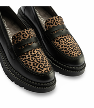 Pitillos 10796 Black/Leopard Loafer