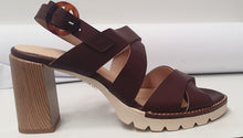 Kathryn Wilson Palazzo Heel Chocolate Calf