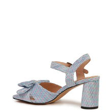 Kathryn Wilson Monroe Heel Lilac/Blue Gingham