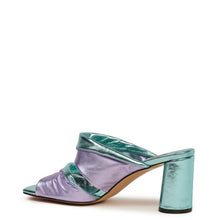 Kathryn Wilson Hana Heel Icy Metallic/Lilac Sheep
