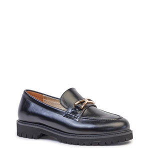 Kathryn Wilson Manea Loafer Black Hi Shine