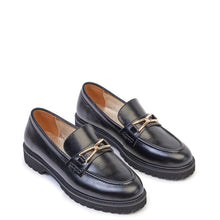 Kathryn Wilson Manea Loafer Black Hi Shine