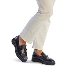 Kathryn Wilson Manea Loafer Black Hi Shine
