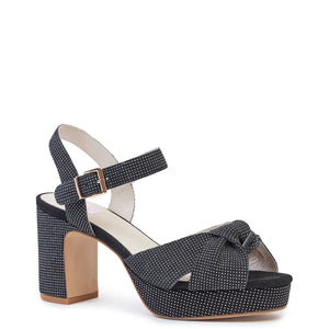 Kathryn Wilson Christelle Heel Black Sparkle