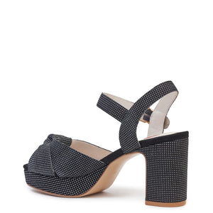 Kathryn Wilson Christelle Heel Black Sparkle