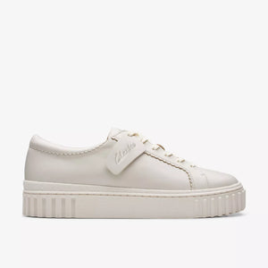 Clarks Mayhill Walk Off White Leather