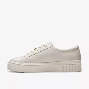 Clarks Mayhill Walk Off White Leather