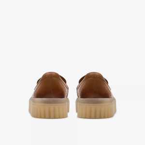 Clarks Mayhill Cove Tan Leather