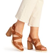 Kathryn Wilson Palazzo Heel Chocolate Calf