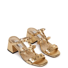 Kathryn Wilson Monica Heel Gold Calf