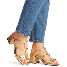 Kathryn Wilson Monica Heel Gold Calf