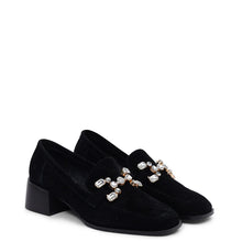 Kathryn Wilson Gio Loafer Black Suede