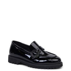 Kathryn Wilson Mindy Loafer Black Patent