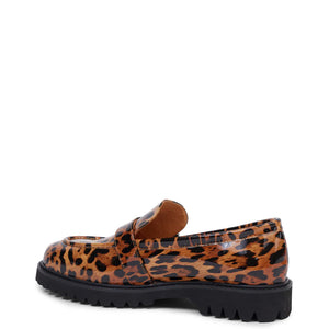 Kathryn Wilson Mindy Loafer Leopard Patent