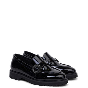 Kathryn Wilson Mindy Loafer Black Patent