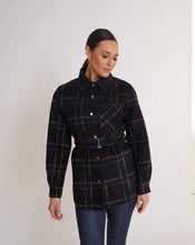 Birds Of A Feather Lyra Shirt Jacket Black/Rust