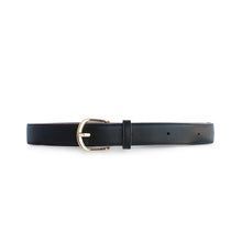 Kathryn Wilson Cassie Belt Black Calf/Camelia