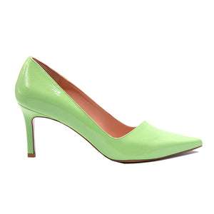 Oxitaly Stefy 02 Lime Crinkle Patent Leather