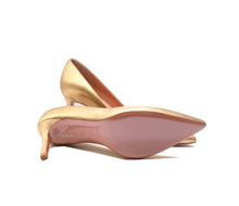 Oxitaly Stefy 02 Signal Gold Metallic Leather