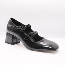 Marian 7804 Two Strap  Black Patent