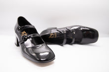 Marian 7804 Two Strap  Black Patent