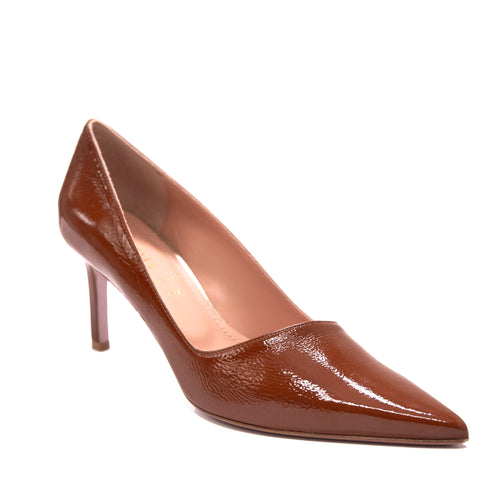 Oxitaly Stefy 02 Cuoio Tan Crinkle Patent
