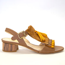 RB 684 Tan & Orange Sandal
