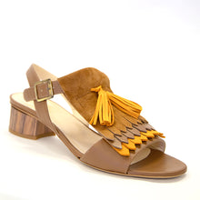 RB 684 Tan & Orange Sandal