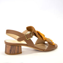 RB 684 Tan & Orange Sandal