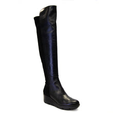 Gadea 41321 Long Black Wedge Boot