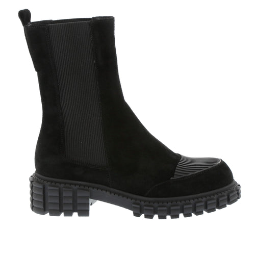 Nu X Neo Boreas Black Suede Mid Boot
