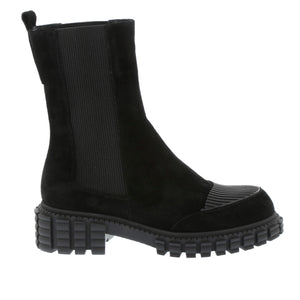 Nu X Neo Boreas Black Suede Mid Boot