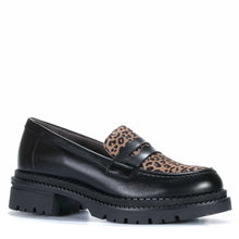 Pitillos 10796 Black/Leopard Loafer