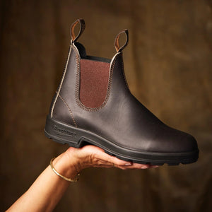 Blundstone 500 Womens Originals Chelsea Boot Stout Brown