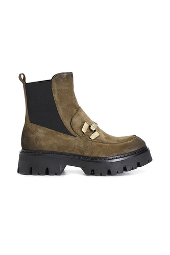 Cafe Noir FM6012 Green Suede