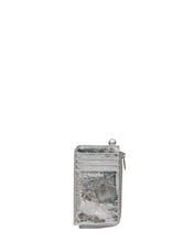 Saben Winona Card Holder Silver Crinkle