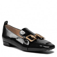Hogl Slipper Black Leather Patent