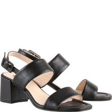 Hogl Pure Black Heeled Sandal