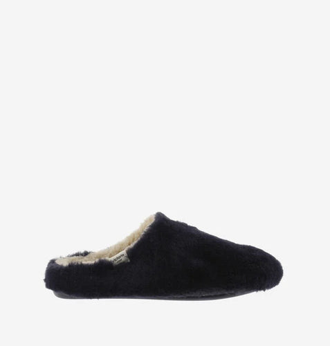 Victoria Norte Soft Faux Fur Slippers Marino