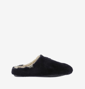 Victoria Norte Soft Faux Fur Slippers Marino