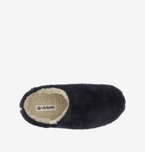 Victoria Norte Soft Faux Fur Slippers Marino