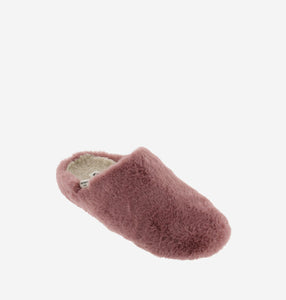 Victoria Norte Faux Fur Slipper Rosa