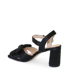 Kathryn Wilson Monroe Black Metallic Pleats