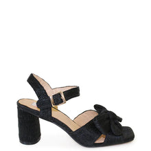 Kathryn Wilson Monroe Black Metallic Pleats