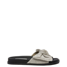 Kathryn Wilson Linda Slide Black Stripe