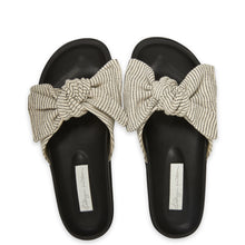 Kathryn Wilson Linda Slide Black Stripe