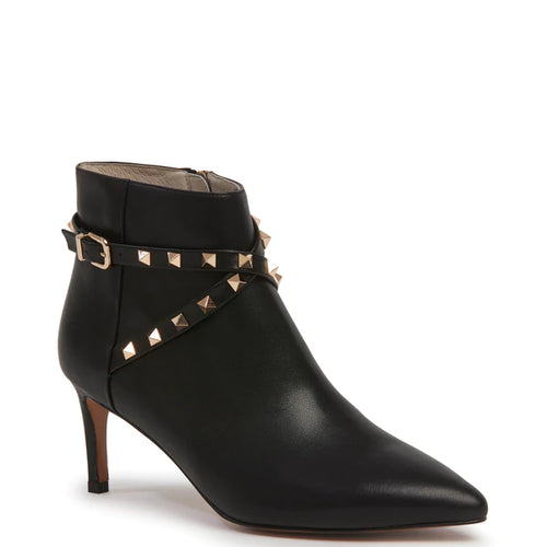 Kathryn Wilson Amelia Boot Black Calf/Gold