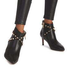 Kathryn Wilson Amelia Boot Black Calf/Gold