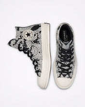 Converse CT 70 Leather Snake Print Hi Egret/Black